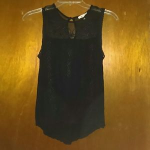 bleuh ciel embroidered tank